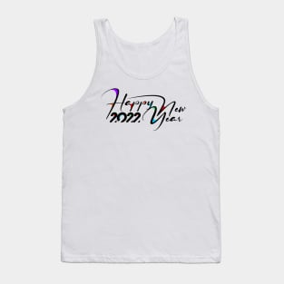 Happy New Year 2022 Tank Top